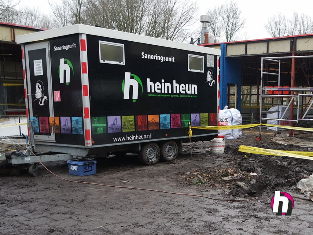 Totaalsloop en asbestsanering schoolgebouwen Aalsmeer