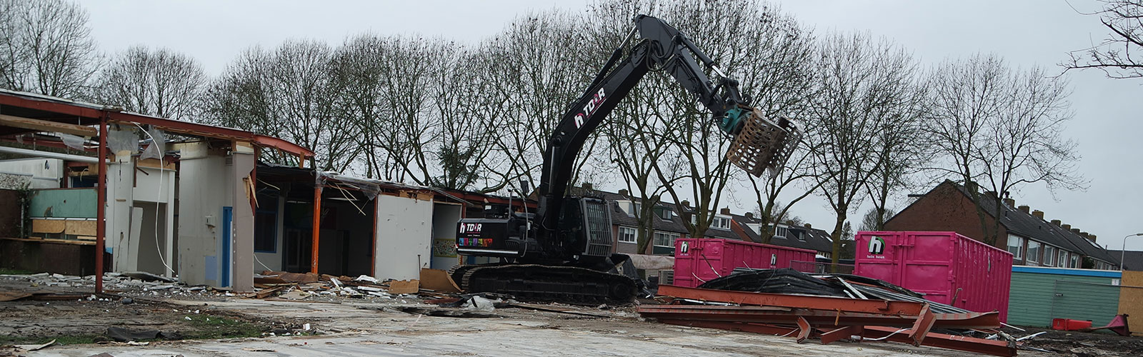 Totaalsloop en asbestsanering schoolgebouwen Aalsmeer