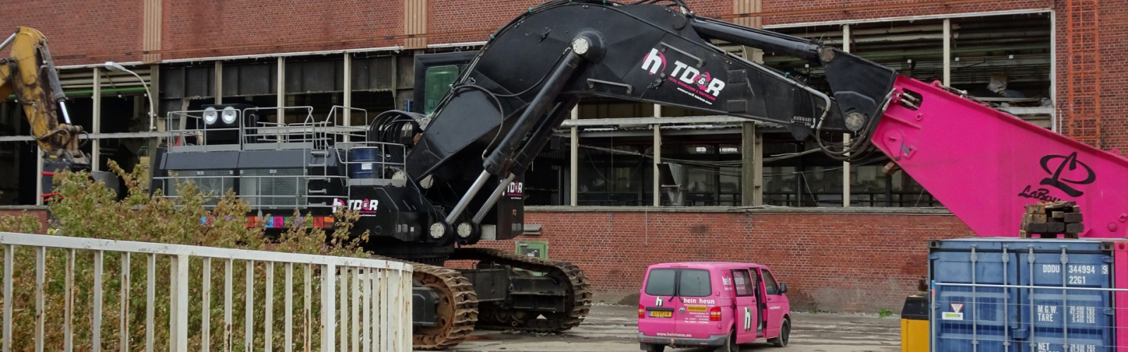 Specialistisch slopen industrieterrein Duitsland