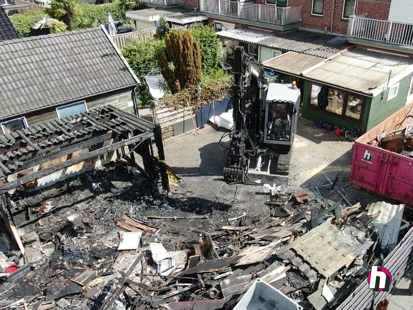 Hein Heun - Schuurbrand Vroomshoop