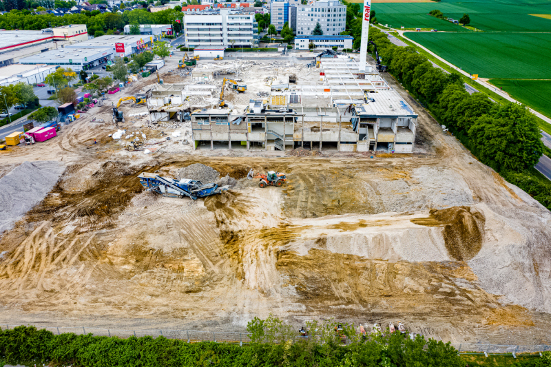 Hein Heun | Demontage REAL Eschborn