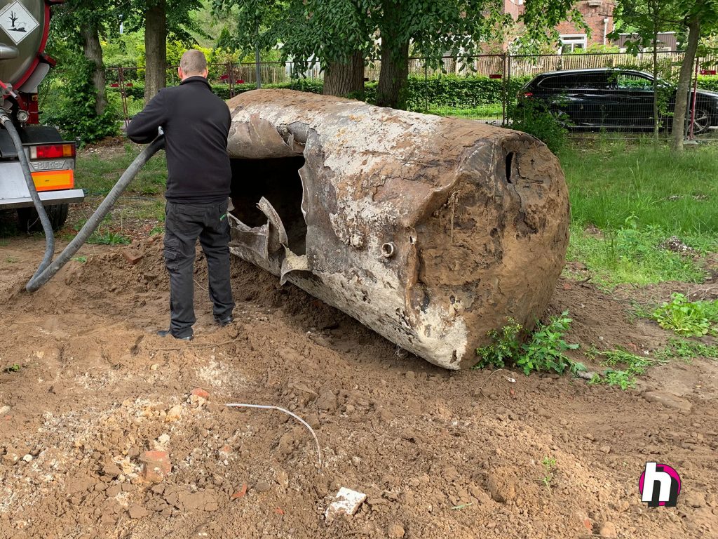 Hein Heun - Tanksanering en ontgraven bouwkuip