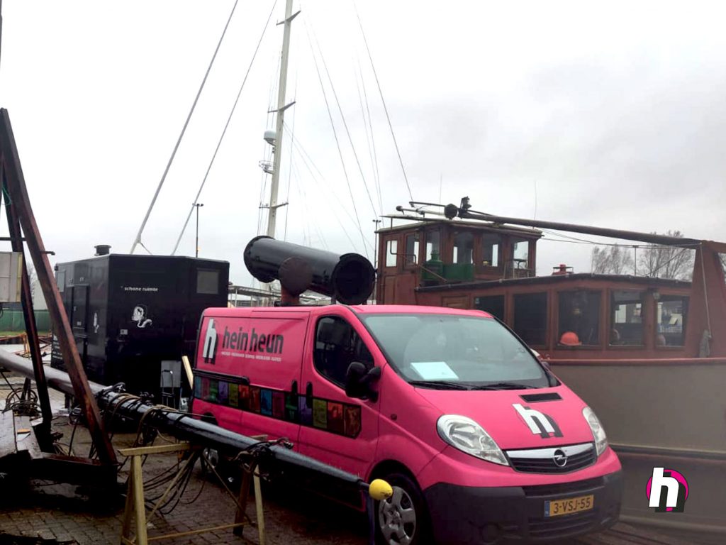 Hein Heun - Asbestsanering historisch schip Amsterdam