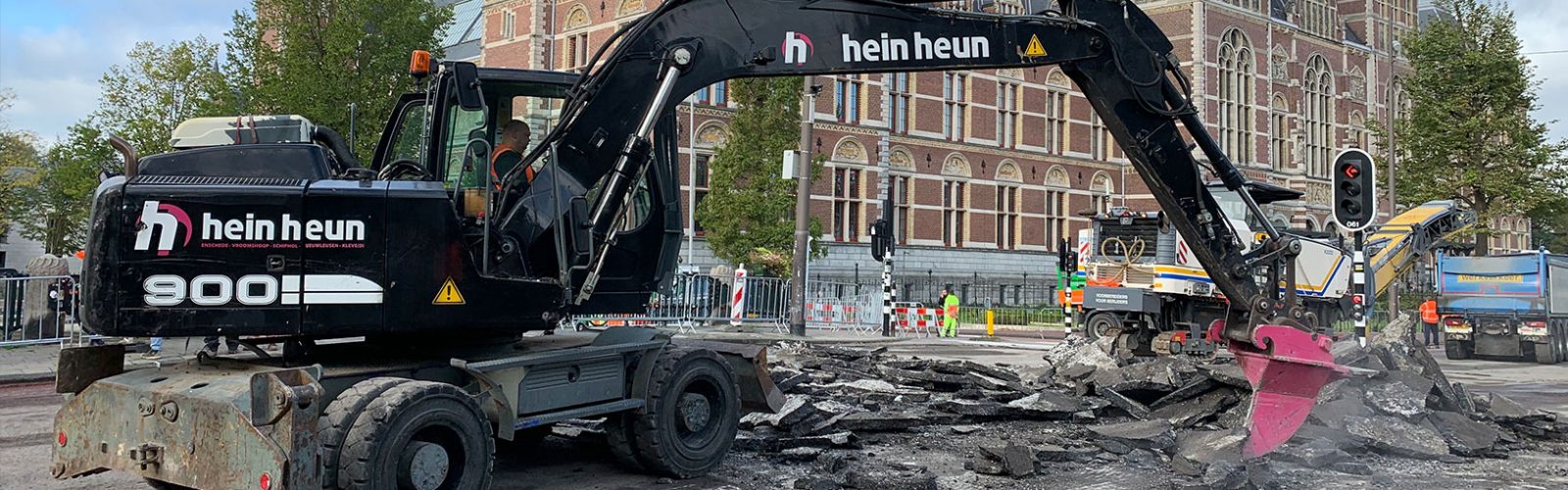 Hein Heun - Asfalt rippen Judith Leysterbrug Amsterdam
