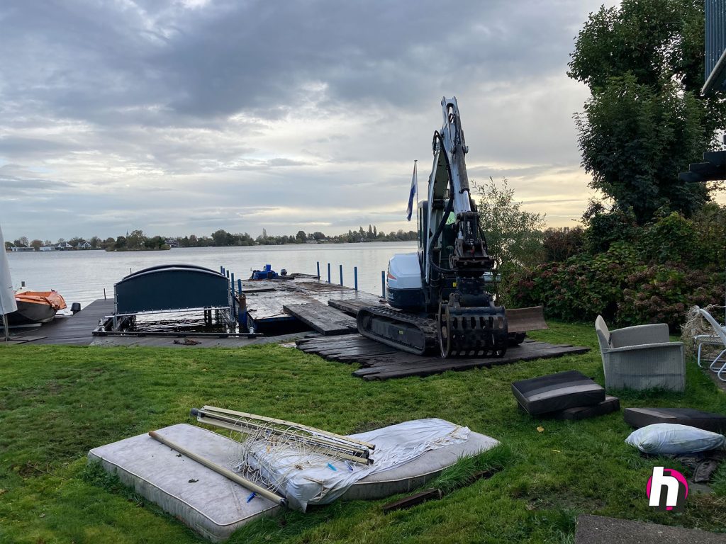 Hein Heun - Brandschade Reeuwijkse plassen