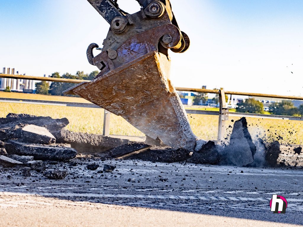 Hein Heun - Asfalt rippen N343 38,0 Askampjesbrug