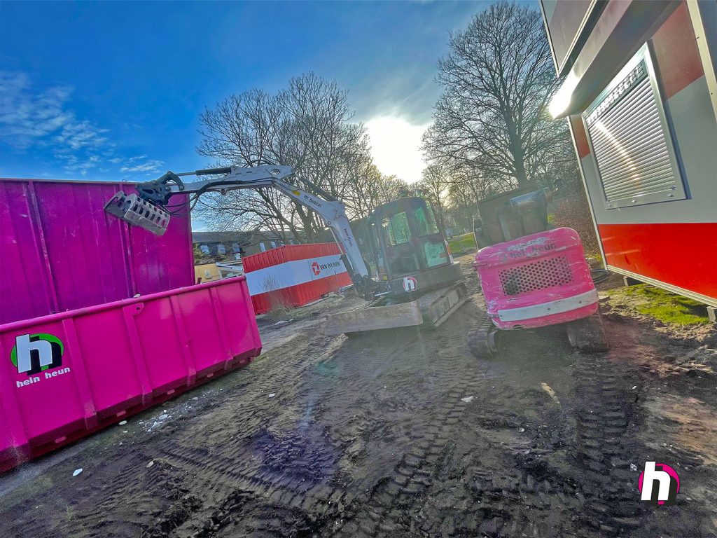 Hein Heun - Sloopactiviteiten ten behoeve van een verbouwing in Apeldoorn (NL)
